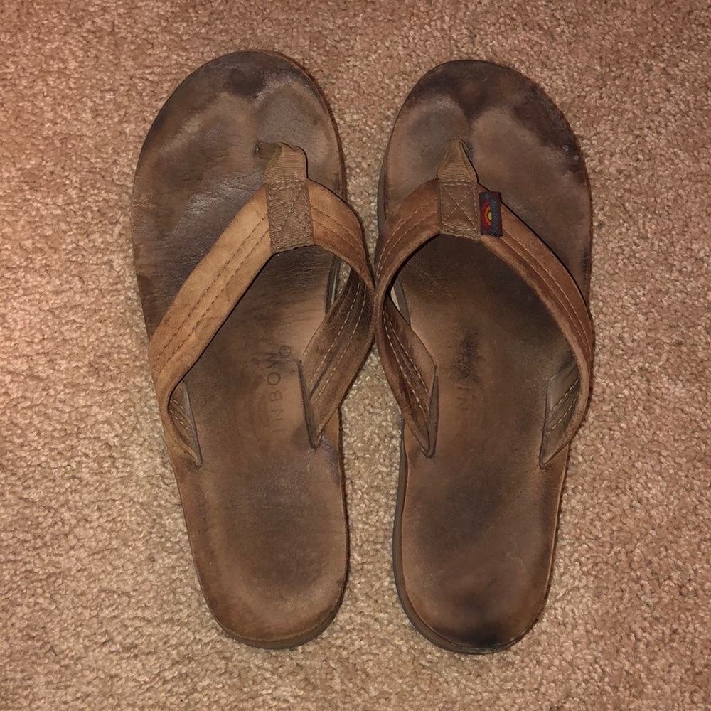 Used Rainbow flip flops (size M)